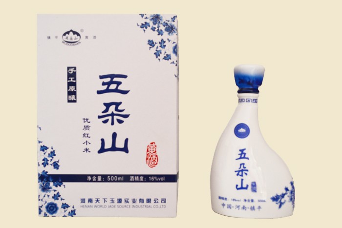 五朵山H10黄酒